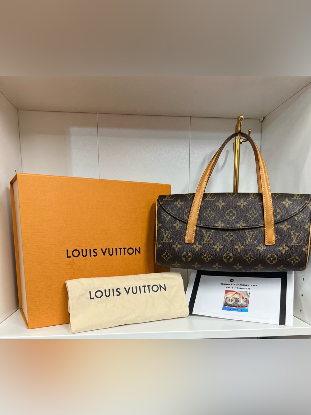 🔥🔥 Louis Vuitton Sonatine monogram handbag